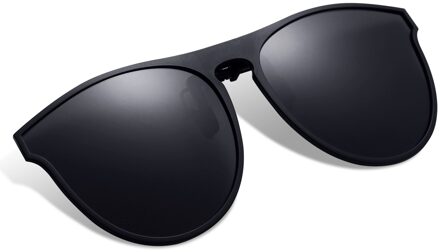 Anti-Glare Rijden Bril Met Flip Up Clip-On Gepolariseerde Zonnebril Vrouwen Mannen UV400 Eyewear Bril