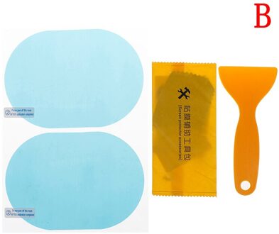 Anti-Glare Waterdichte Regendicht Auto Spiegel Venster Clear 2 Stks/set Auto Regen Film Achteruitkijkspiegel Beschermfolie Anti Fog membraan