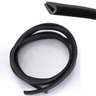 Anti-Kras Auto Trim Strip Autodeur Edge Side Exterieur Zwarte Rubberen Afdichting Guard Strip U Vorm