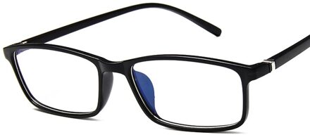 Anti Licht Bril Ray Blue Anti Blauw Vermoeidheid Bescherming Blokkeren Bril Eye Vierkante Straling Computer Sand zwart