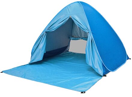 Anti-Muggen Strand Camping Tent Schaduw Uv Bescherming Automatische Outdoor Draagbare Tent Met Mesh Gordijn Camping Onderdak # Gm BU