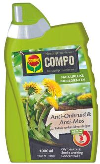 Anti-Onkruid & Anti-Mos Totale Onkruidbestrijder Concentraat 1 liter