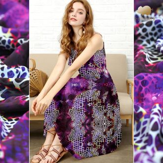 Anti-rimpel zachte zijde stof laken zijde dubbele georgette stof zomer ademend luipaard print jurk shirt zijde doek