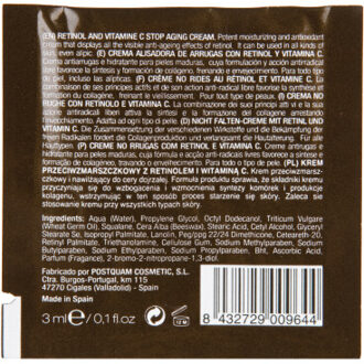 ANTI-RIMPELCRÈME, EENMALIG 20 ZAKJES X 3 ML. - One Size