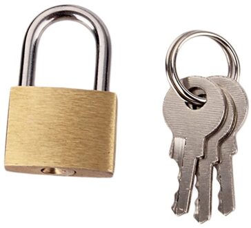 Anti-Roest Deurslot Core Wolf Hond Koperen Hangslot Met 3 Sleutels Bagage Case Hangslot Kluisjes Home Improvement hardware