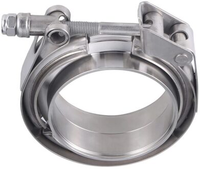 Anti Roest Rvs 3.5 Inch V Band Klem Mannelijke En Vrouwelijke Flens Quick V-Band Klem flens Montage