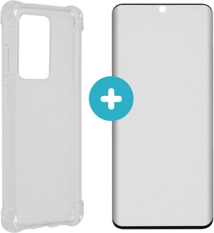 Anti-Shock Backcover + Premium Screenprotector voor de S20 Ultra