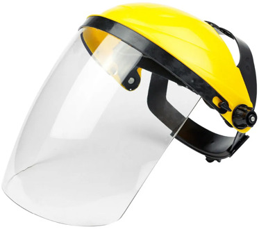 Anti-Shock Protective Full Face Mask Welding Helmet Anti-UV Clear Safety Anti Splash Shield Visor Workplace Protection Supplies