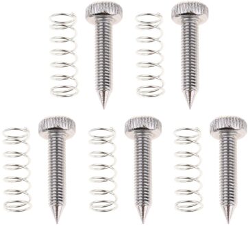Anti-Slip 5Pcs Springs + 5 Stuks Schroeven Voor Drum Pedaal Hamers Reparatie Tools