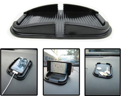 Anti-Slip Auto Kleverige Pad Mat Mobiele Telefoon Sticky Accessoires Mount Stok Mounts & Houder Auto antislip mat