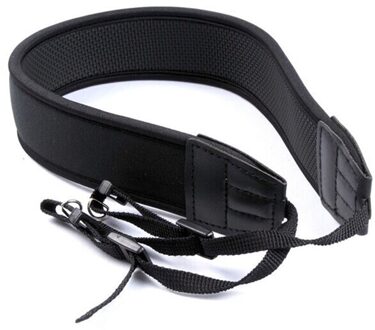 Anti-Slip Camera Strap Verstelbare Nek/Schouder Voor Digitale Slr Dikke Hoge-Elastische Universele