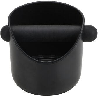 Anti Slip Koffie Grind Dump Bin Huishoudelijke Koffie Gereedschap Cafe Accessoires Koffie Grind Klop Doos Espresso Gronden Container zwart