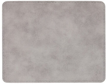 Anti-Slip Mouse Pad Lederen Gaming Muizen Mat Bureau 200X240Mm Comfortabele Voor Home Office Laptop Pc macbook GRIJS