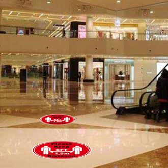 Anti-Slip Sociale Afstand Houden Floor Sticker Veiligheid Vloer Teken Marker Paster