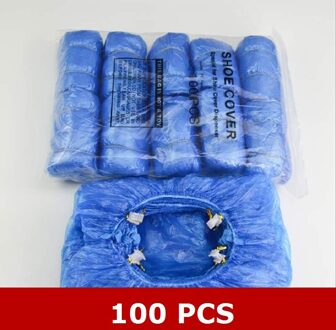 Anti Slip Waterdichte Laars Covers Wegwerp Overschoenen Overschoenen Veiligheid Bescherming Van Huis/Hotel/Regenseizoen 100 stk