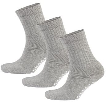 Anti-slipsok voor Volwassenen 3 stuks Blauw,Rood,Zwart,Grijs,Wit,Versch.kleure/Patroon - Maat 34/36,Maat 37/39,Maat 40/42,Maat 43/45