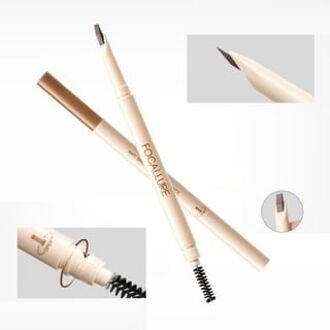 Anti Smudge Eyebrow Pencil - 3 Colors #BR01 Coffee Brown - 0.2g