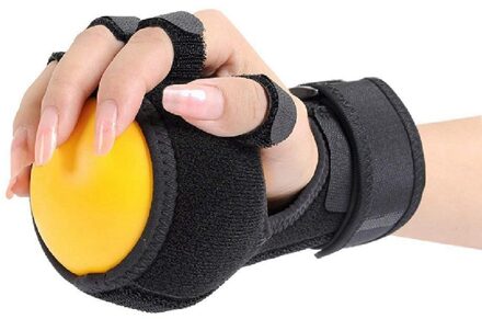 Anti-Spasticiteit Ball Spalk Hand Functionele Impairment Vinger Orthese Hand Bal Revalidatie Oefening