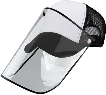 Anti-Spit Anti-Stof En Bee Proof Beschermende Piekte Hoed Stofdicht Cover Baseball Cap Verstelbare Mond Caps Gezicht covers