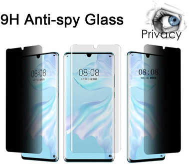 Anti-Spy Full Anti Peep Screen Protector For Huawie P20 Lite P30 Pro 2018 Protective Glass Film For Huawei P30 Lite P20 Pro 2019