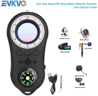 Anti Spy Surveillance Camera Detector Wireless Signal Anti-covert camera finder Signal Lens RF Tracker Detect Wireless Products