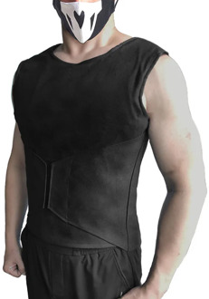 Anti-stab clothing, men's anti-stab vest, hard dragon scale armor, slim fit, light invisible body protection, anti-cut top