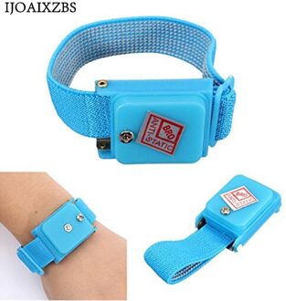 Anti Statische Armband Elektrostatische Draadloze Draadloze Verstelbare ESD Ontlading Kabel Wrist Band Strap Hand Met Spare Polsbandje
