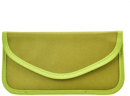 Anti Straling Signaal Afscherming Blocker Zak Mobiele Telefoon Rf Signaal Afscherming Blocker Bag Case Pouch groen