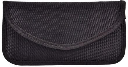 Anti Straling Signaal Afscherming Blocker Zak Mobiele Telefoon Rf Signaal Afscherming Blocker Bag Case Pouch zwart
