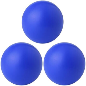 Anti stressballen Relaxman - 3x stuks - blauw - 6 cm - Mindfullness - Relax - Ontspannen artikelen