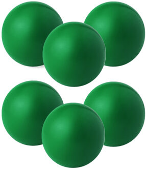 Anti stressballen Relaxman - 6x - groen - 6 cm - Mindfullness - Relax - Ontspannen artikelen