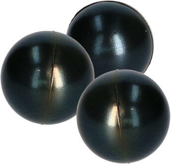 Anti stressballen Relaxman - 6x - zwart - 6 cm - Mindfullness - Relax - Ontspannen artikelen