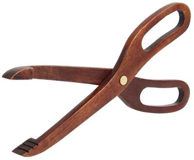 Anti-strijken Barbecue Voedsel Clip Taart Brood Salade Clip Houten BBQ Tang Keuken Gadgets Multifunctionele Grill Gereedschap