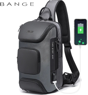 Anti-theft New Multifunction Crossbody Bag for Men Shoulder Messenger Bags Male Waterproof Short Trip Chest Bag Pack