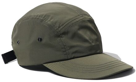 Anti-Ultraviolet Sneldrogend Baseball Cap Mannen En Vrouwen Zonnescherm Sport Cap Cap Outdoor Zon Bescherming hoed leger groen