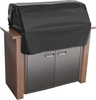 Anti-Uv Bbq Cover Waterdichte Grill Top Cover Keuken Accessoires Barbecue Covers Voor Weber Gas Grote Barbeque Uv Outdoor Tuin 94X69X61CM