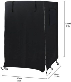 Anti Uv Effen Slaap Helper Grote Dierbenodigdheden Papegaai Stofdicht Beschermende Vogelkooi Cover Duurzaam Lichtgewicht Waterdichte zwart