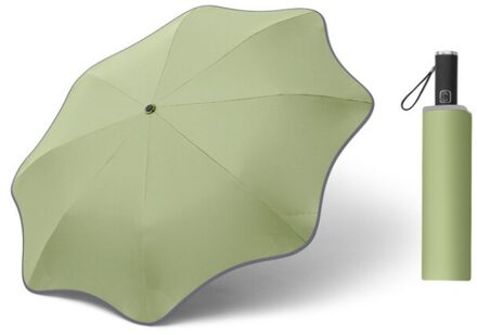 Anti-Uv Volautomatische Business Paraplu 3 Vouwen Mannelijke Vrouwelijke Parasol Parasol Regen Vrouwen Winddicht Luxe Paraplu Voor Mannen Three-fold C