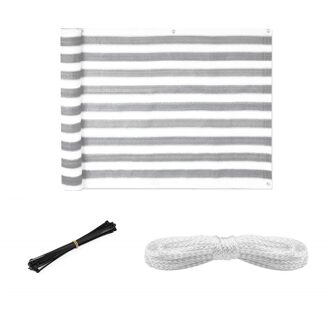 Anti-Uv Zonnescherm Netto Balkon Privacy Screen Hek Mesh Voor Balkon Voorruit Zonnescherm Uv-Proof Bescherming Doek 2.17