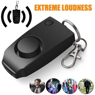 Anti-Verkrachting Apparaat Verkrachting Alarm Safty Extreme Luid Alert Veiligheid Secure Beveiliging Persoonlijke Sleutelhanger Voor Vrouwen Kinderen