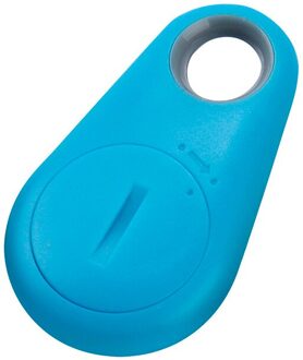 Anti Verlies Sleutelhanger Kind Huisdier Smart Motorfiets Bluetooth Label Mini GPS Locator Sleutelhanger Tracker Tracking blauw