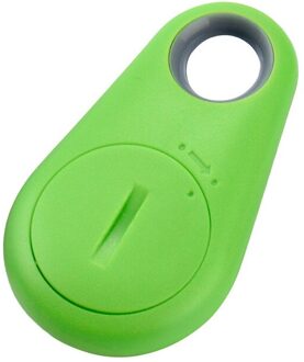 Anti Verlies Sleutelhanger Kind Huisdier Smart Motorfiets Bluetooth Label Mini GPS Locator Sleutelhanger Tracker Tracking groen