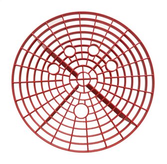 Anti-Verstopping Isoleren Duurzaam Zand Separator Schoonmaken Tool Verf Saver Kras Voorkomen Pp Anti-Corrosie Auto Wassen Accessoires rood L
