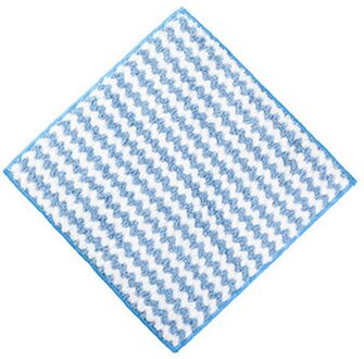 Anti-Vet Rags Coral Fleece Schone Doek Sink Veeg Wasbare Double Non-Stick Olie Vaatdoek Water Absorberende Keuken handdoek style3 blauw
