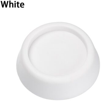 Anti-Vibratie Pads Wasmachine Geluidsreducerende Schudden Gratis Slip Matten Koelkast Meubels Spons Benen Ronde Mute Mat wit