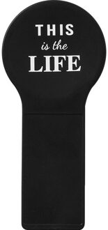 Anti-Vuile Wc Deksel Lifter Wc Cover Handvat Zelfklevende Toilet Seat Deksel Houder Apparaat Badkamer Gadgets YS-39 zwart