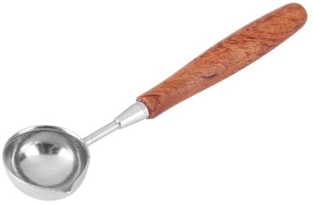 Anti Zegellak Lepel Houten Handvat Retro Wax Stempelen Lepels Uitnodigingskaarten Decoratieve Postzegels Craft B 120mm