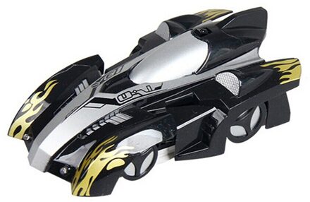 Anti Zwaartekracht Plafond Klimmen Auto Elektrische 360 Roterende Stunt Rc Auto Antigravity Machine Auto Speelgoed Auto Met Afstandsbediening zwart