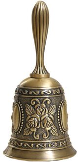 Antieke Hand Bell Call Bell Multifunctionele Bells Voor Wedding Bells Temple Bell School Bel Voor Peuters Brons