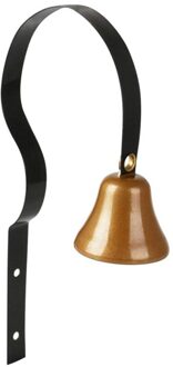 Antieke Hond Bells Wall Mounted Jingle Bell Metalen Winkeliers Deurbel Hond Training Bel Woondecoratie zwart